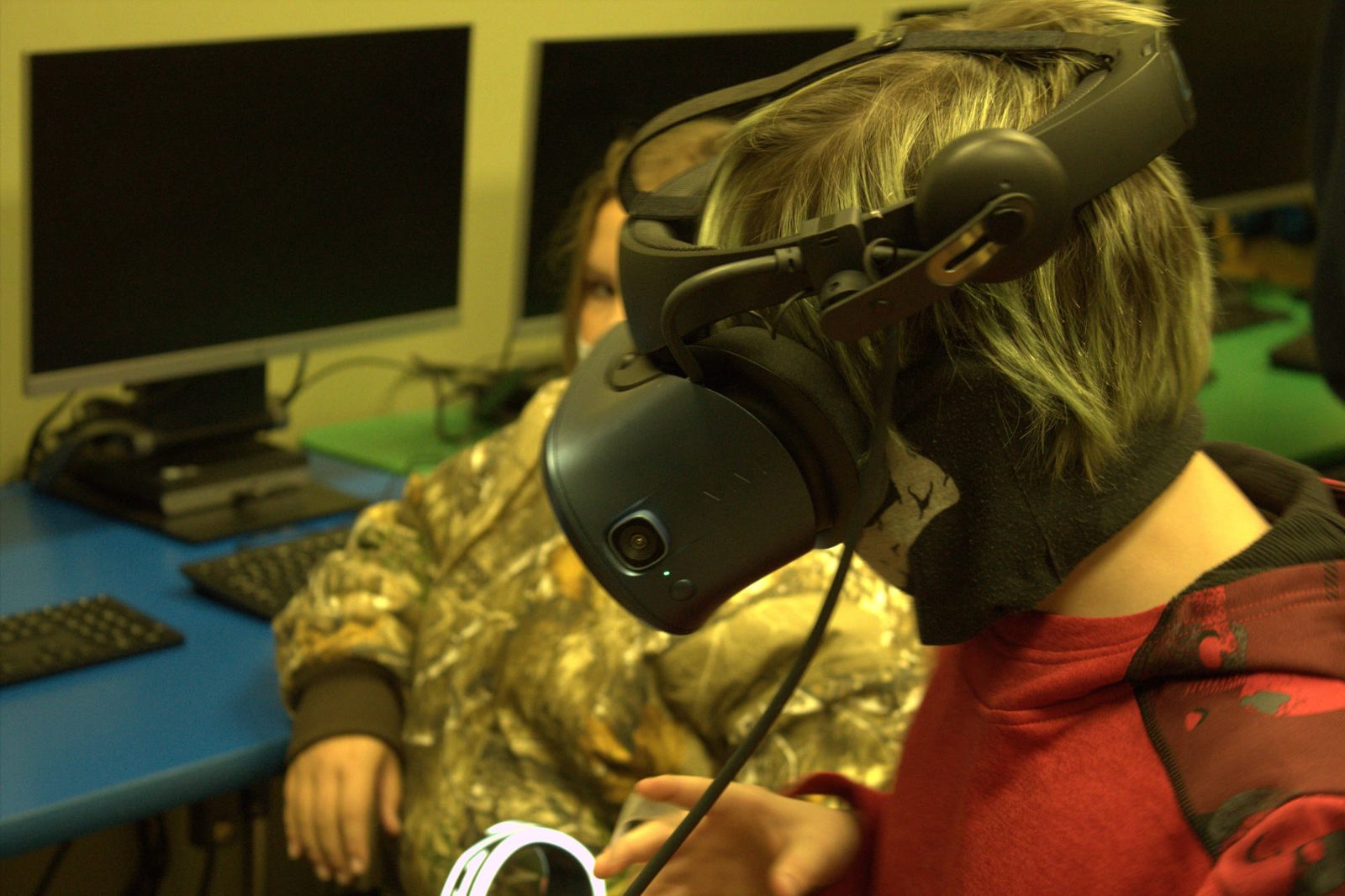Inside a virtual space